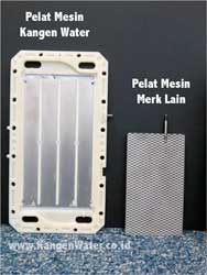 ukuran pelat mesin kangen water