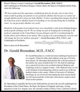 gerald bresnahan kangen water dokter kepresidenan amerika